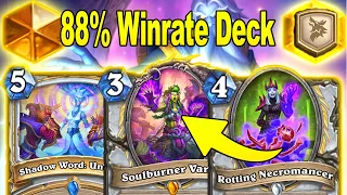 After Nerfs 88% Winrate Cheap Deck To Legend Rank Is Awesome At Titans Mini-Set | Hearthstone