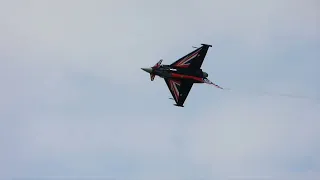 RIAT 2022, Royal Air Force Typhoon and F-35B Lightning II display, 17-7-2022