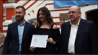 Церемония награждения лучших выпускников СПбГУПТД 2023