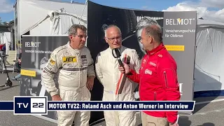 MOTOR TV22: Roland Asch und Anton Werner im Interview bei den Tourenwagen Legenden am Hockenheimring