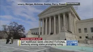 Kentucky ban prompts Supreme Court same-sex marriage ruling