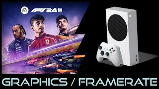 Xbox Series S | F1 24 | Graphics / Framerate / First Look