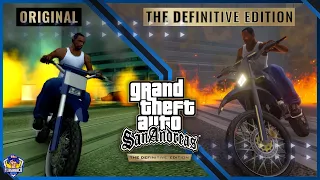 GTA San Andreas Definitive Edition vs Original | Side by Side Comparison | Trilogy Early ScreenShots