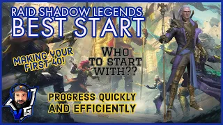 Raid Shadow Legends Best Start | What champion to choose and how to progress