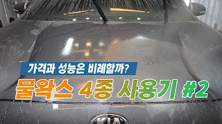 지인들이 사용중인 물왁스 사용기 #2 / 셀프세차 / 세차환자