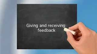 Theory about giving and receiving feedback