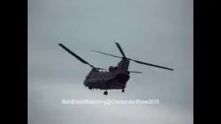 CHINOOK DISPLAYING AT CLACTON AIR SHOW (DAY 1) 2015