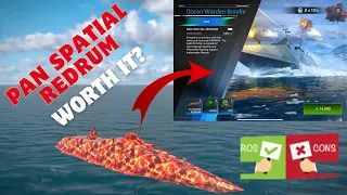 Pan Spatial Redrum Sale! - Pros & Cons | Gameplay - Modern Warships #mw #modernwarships