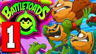 BATTLETOADS 2020 - Gameplay Walkthrough Part 1 (FULL GAME) Lets Play Playthrough - XBOX ONE PC