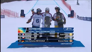 Highlights Day 1 Men's Snowboard Cross #LakePlacid 2023