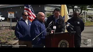 Paterson, NJ  April 8, 2022 Paterson Cracks Down on Illegal Dumping