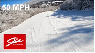 Skiing 50 MPH on Nosedive at Stowe (Feb 4, 2024)