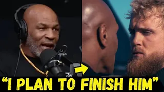 Mike Tyson Talks Upcoming Boxing Match With Jake Paul (Face Off Footage)