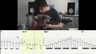 Martin Miller's Solo to Sunny With Animated Tab