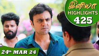 Iniya Serial | EP 425 Highlights | 24th Mar 2024 | Alya Manasa | Rishi | Saregama TV Shows Tamil