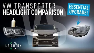 We Compare VW Transporter Headlight options | Leighton Vans