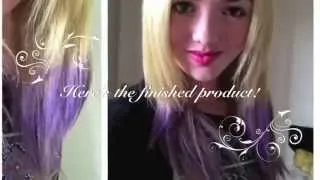 DIY Temporary Purple Hair | Peyton List