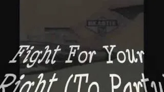 Fight For Your Right (To Party) - Beastie Boys - with lyrics