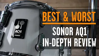 Sonor AQ1 Drums Review & Sound Test - Stock Heads vs Remo Emperors! Can you hear a difference?