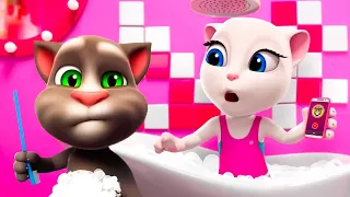 Talking Tom - Morning Routines 🛁 🧼 Cartoon for kids Kedoo Toons TV