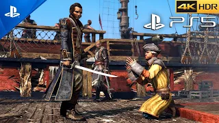 (PS5) ASSASSIN'S CREED 4 BLACK FLAG 4K Gameplay | Ultra High Realistic Graphics [4K 60FPS HDR]