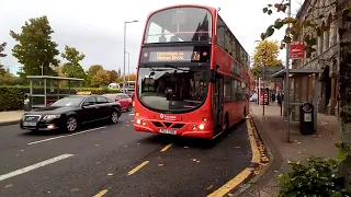 VOLVO bus Translink foyle metro 2286 departing from Foyle Street in Derry ~ Londonderry.