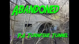 Abandoned PA Turnpike Tunnel - Part 1