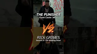 Punisher vs Rick Grimes | #shorts #trending #punisher #vs #rickgrimes #thewalkingdead #season5 #mcu