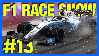 F1 2021 My Team Career : RACING IN THE SNOW... (F1 My Team Part 13)