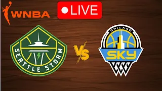 🔴 Live: Seattle Storm vs Chicago Sky | WNBA Live Play by Play Scoreboard