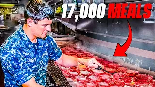 This is HOW You Cook 17K Meals For The US Navy Sailors