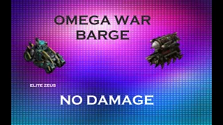 War Commander - Omega War Barge - No Damage (Easy)