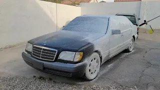 First Wash in 8 Years | $150 Mercedes Restoration Project Part 2