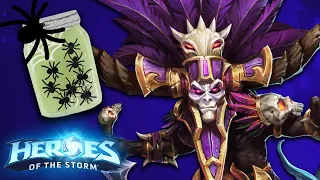 Nazeebo Full Spider Build 🕷️- Surprising Burst Damage! | Heroes of the Storm (Hots) Nazeebo Gameplay