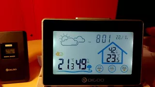 RECENSIONE: Stazione Meteo Sveglia Digitale Wireless Touch Screen Digoo DG-TH8380