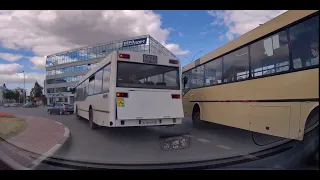Гонки автобусов в Липецке. Такие могут устроить ДТП!