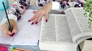 ASMR Dictionaries & Writing, Page Turning • No Talking