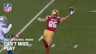 Insane Kittle Katch!!! | 2023 Divisional Round