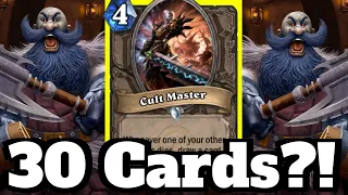 Forcing the Opponent to Draw 30 CARDS?! | Hearthstone