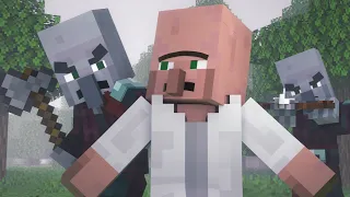 Villagers Vs Pillagers Life | Minecraft Animation (Part II )