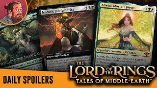 Daily Lord of the Rings MTG Spoilers: Arwen, Radagast and Magic's First Legendary Instant!