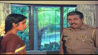 Vajramuni Rejects and Insults Tiger Prabhakar | Shakthi Kannada Movie Super Scene | Ramya Krishna