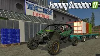 Farming Simulator 17 | Procesadora de Mariscos a vender la producción