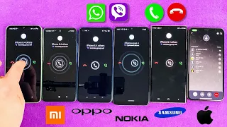 Samsung A14 + Xiaomi 11 + OPPO A54 + Nokia G31 + Note 20 + iPhone Xs Viber & WhatsApp & Conference