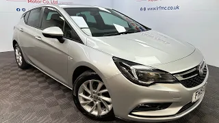 VAUXHALL ASTRA 1.6 DESIGN CDTI ECOTEC S/S 5d 109 BHP