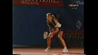 Steffi Graf Topspin Backhand (versus Serena Williams)