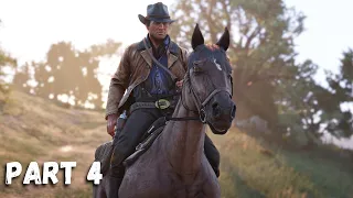 Red Dead Redemption 2 Gameplay Walkthrough Part 4 -  Riding for dutch