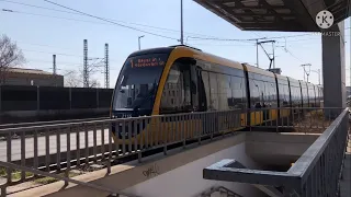 Trams on tram line 1 THE LONGEST TRAM IN THE WORLD Budapest