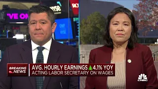 Acting Labor Secretary Julie Su on October jobs report: Entering the stage of steady, stable growth