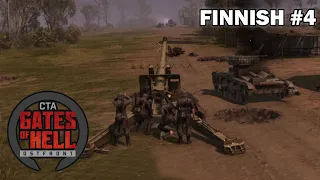 Capturing the 122MM Howitzer | CTA Gates of Hell: Ostfront Finnish Campaign #4